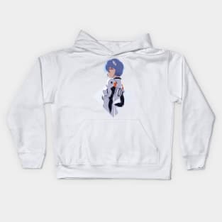 Rei Ayanami "Evangelion" Kids Hoodie